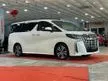 Recon 2019 Toyota Alphard 2.5 SC **S.Roof*Roof monitor*ALPINE*JBL sound*Modelista bodykit*Surround Cam*AA Grade condition
