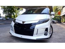 Toyota Estima 2.4 MODELLISTA NEW FACELIFT 8 SEATER 2012,FULLY MODELLISTA BODY KITS,2 DVD PLAYERS,4 NEW TYRES SPORT RIMS,ONE CAREFUL DATIN OWNER