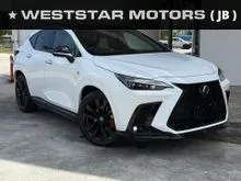 2022 Lexus NX 350 2.4 F Sport, Mileage 30k km, PanRoof 4LED 4Cam TRD Bodykit FREE 5 YRS TOYOTA DEALER WARRANTY