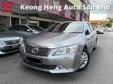 TRUE YEAR MADE 2012 Toyota Camry 2.0 G (FREE 2 YEARS WARRANTY) Electric Seat Dark Leather Full Spec