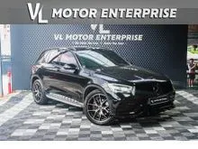 2023  Mercedes BENZ GLC300 2.0 AMG 4MATIC FACELIFT CONVERT-GLC63 BODYKIT GT-GRILL SIDESTEP DIGITALMETER MODE SLECTION PADDLESHIFT P/START PANA/ROOF