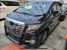 Toyota Alphard 2.5SC PILOT SEAT 5YR WRTY NEWMODEL FULLSPEC 2016 UNREG