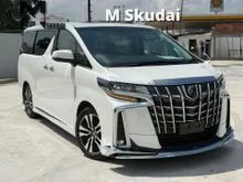 2023 Toyota Alphard 2.5 SC SUNROOF 2PD 7SEATER 33K KM 5YRS TOYOTA WARRANTY