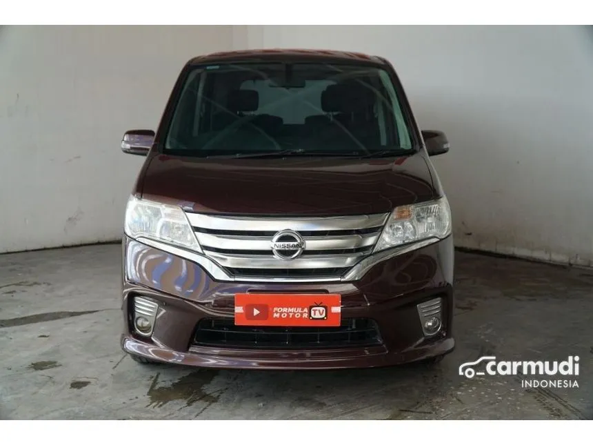 Jual Mobil Nissan Serena 2013 Highway Star 2.0 di Jawa Barat Automatic MPV Marun Rp 130.000.000