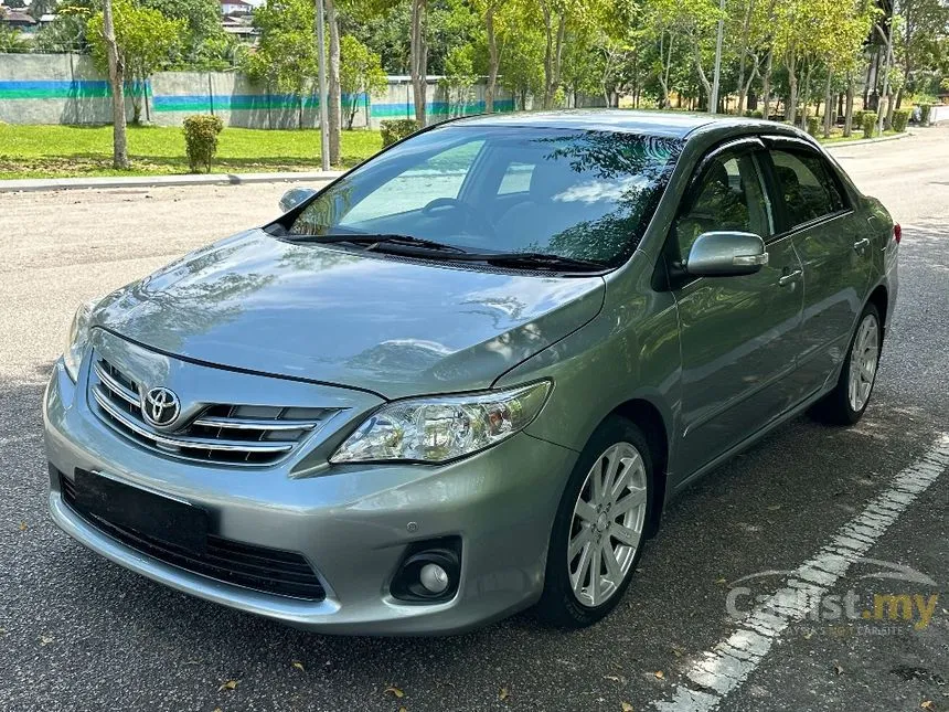 2012 Toyota Corolla Altis E Sedan