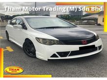 2008 Honda CIVIC 2.0 R-R FULL KIT(A)PADDLE S/RIM FREE 1YEAR WARRANTY GOOD CONDITION LOW MLEAGE LIKE NEW ACCIDENT FREE AND 1 CAREFUL OWNER