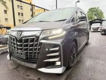 2021 Toyota Alphard 2.5 G SC JBL ,360 CAMERA ,BSM ,DIM,APPLE CARPLAY ,FULL LEATHER ,PILOT SEATS UNREG
