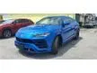 Recon 2019 Lamborghini Urus 4.0 SUV 19K KM only EXCELLENT condition - Cars for sale