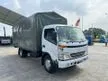 Recon Hino xzu 17ft lorry wooden cargo come with railing & Canvas frame