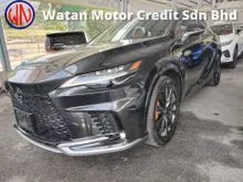 2023 Lexus RX 350 2.4 TURBO F Sport UNREG FULLSPEC,6000KM ONLY,PANAROMIC ROOF,360 CAM,HUD,BSM,DIM,KEYLESS POWER BOOT,FREE GIF