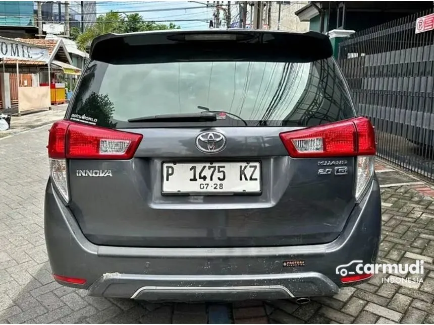 Jual Mobil Toyota Kijang Innova 2018 G 2.0 di Jawa Timur Automatic MPV Abu
