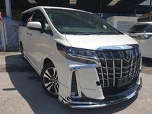 2018 Toyota Alphard 2.5 G S C Package MPV UNREG FULLY LOADED JAPAN SPEC OVER 100 UNITS