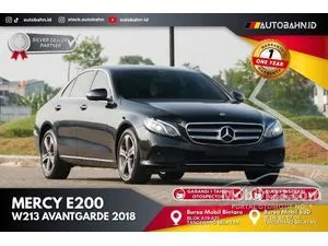 2018 Mercedes-Benz E200 2.0 Avantgarde Sedan