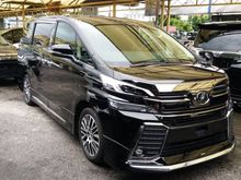 2016 Toyota Vellfire 2.5 Z G UnReg with Japan Modellista kit