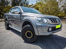2018 Mitsubishi Triton 2.4 VGT Premium Pickup Truck 4WD F/Serv 5xk Mileage Under Mitsubishi Warranty 1 Owner ONLY