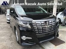 2015 Toyota Alphard 2.5 S EDITION ROOF MONITOR JAPAN SPEC UNREG *NO GST*