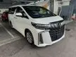 Recon 2021 Toyota Alphard 2.5 S TYPE GOLD RECOND UNREG [SUNROOF AVAILABLE, 3LED LIGHTS, JBL SURROUND SOUND, 360 CAM, DIM, BSM AVAILABLE, ONLY 2K MILEAGE]