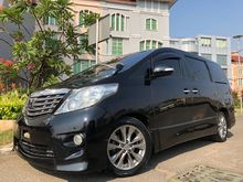 2009 Toyota Alphard 2.4 G MPV S CBU Full Option Black On Black Km80rb Record Capt.Seat Bodykit TDP.75JT
