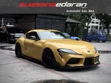 2021 Toyota GR Supra 3.0 RZ Coupe Edirb Bucket Seat Carbon Fibre Interior Toms Turbo Meter ATP Muffler And Exhaust DRL Club Sport Suspension BBS R