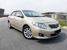 2009 Toyota Corolla Altis 1.8 G LEATHER SETAS / ANDROID PLAYER 1-UNCLE OWNER ONLY