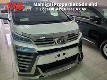 2019 Toyota Vellfire 2.5Z G-Edition Original Japan Mileage 5,333 km only with Sunroof, 2 TVs & Modellista Bodykit