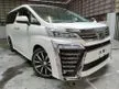 Recon 2019 Toyota Vellfire 2.5 ZG Edition - PROMOTION DEAL - (UNREGISTERED) - Cars for sale
