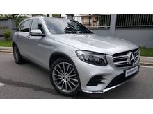 (4 Years FREE Warranty) (TRUE YEAR MADE) (GRADE A CONDITION) 2016 Mercedes-Benz GLC250 2.0 4MATIC AMG Line SUV - (CALL TO BELIEVE)