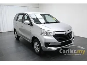 2017 Toyota Avanza 1.5 E MPV