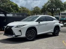 2016 Lexus RX 350 3.5 F Sport MALAYSIA CBU UNIT