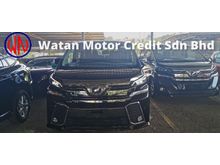 2017 Toyota Vellfire 2.5 ZA Z HIGHSPEC,UNREG,INCLUDED SST,GRED AAA CAN PROVE,7 SEATS,3 POWER DRS & BOOT,JAPAN MONITOR,360 SURROUND CAM N ETC,FREE GIFT