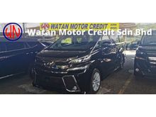2017 Toyota Vellfire 2.5 ZA Z HIGHSPEC,UNREG,INCLUDED SST,GRED AAA CAN PROVE,7 SEATS,3 POWER DRS & BOOT,JAPAN MONITOR,360 SURROUND CAM N ETC,FREE GIFT