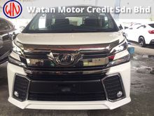 2017 Toyota Vellfire 2.5 ZA Z HIGHSPEC,UNREG,INCLUDED SST,GRED AAA CAN PROVE,7 SEATS,3 POWER DRS & BOOT,JAPAN MONITOR,360 SURROUND CAM N ETC,FREE GIFT