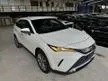 Recon 2021 Toyota Harrier 2.0 Z FOC 8YRS UNLIMITED MILEAGE WARRANTY