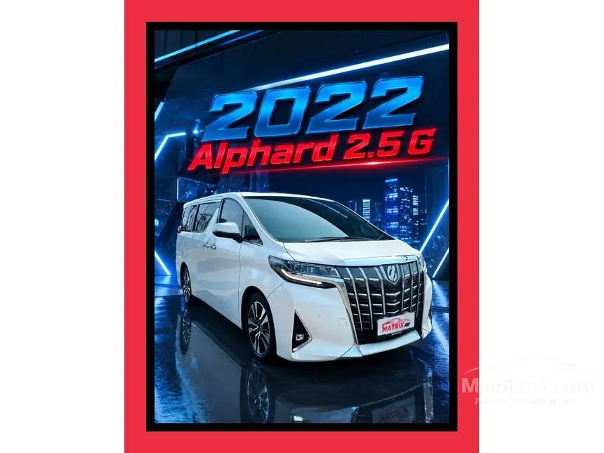 2022 Toyota Alphard G MPV