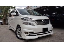 Toyota Vellfire 3.5VL INCLUSIVE GST 2013,EXCELLENT CONDITION,NEW FACELIFT VL BODY KIT,SUN MOON ROOF,2 POWER DOORS,PILOT SEATS,FULL LEATHER
