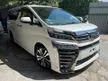 Recon 2018 Toyota Vellfire 2.5 Z G Edition MPV *** High Spec *** MidYear Sale*** - Cars for sale