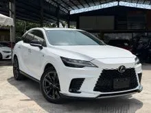 2023 Lexus RX350 2.4 F Sport 5A BLACK INTERIOR / Sunroof / 4Cam / BSM / HUD