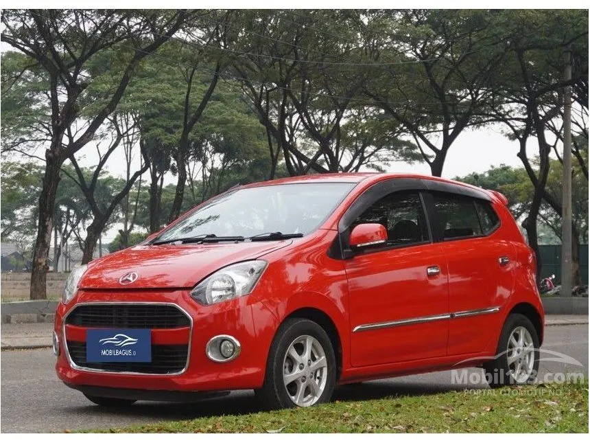 Jual Mobil Daihatsu Ayla 2015 X 1.0 di DKI Jakarta Automatic Hatchback Merah Rp 79.000.000