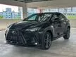Recon UNREG 2022 LEXUS NX250 2.5 NA BASE 360 CAMERA, POWER BOOT, PADDLE SHIFT, BLIND SPOT MONITOR, HEAD UP DISPLAY, MIL 33K