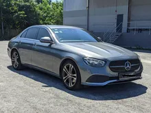 2021 Mercedes-Benz E200 2.0 Avantgarde Sedan 1 Careful Owner, Nice Condition, Accident & Flood Free, Under C&C Warranty + Warranty Books