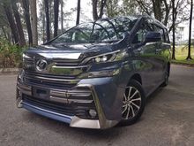 2015 Toyota Vellfire 2.5 Z A STOCK CLEARANCE UNREG RECON