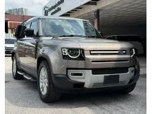 2023 Land Rover Defender 2.0 110 P300 XS SUV GRADE 5A PETROL**LOW MILEAGE**AIR SUSPENSION**SIDE STEP**360 CAM**BSM**PRICE NEGO UNTIL LET GO