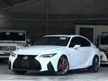 Unregistered Lexus IS300 F Sport (A) 360Camera , Sunroof , Black Interior , 4K Mileage Only (Super Low Mileage)(Good Condition)