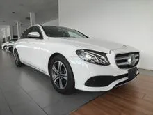 2020 Mercedes-Benz E200 Avantgarde 1.5 Turbo EQ Power & Charge LED 4Cam360View Burmester Radar LKA BSM HUD Black Leather Power Boot Unregister