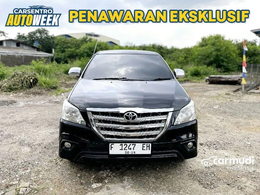 2014 Toyota Kijang Innova G MPV