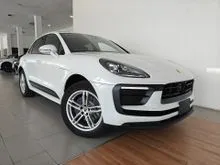 2022 Porsche Macan 2.0 Turbo Grade 5A PDLS Plus 4Cam360View Keyless PSS LKA BSM PASM ACC Black Leather Power Boot Japan Unregister