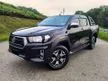 Used 2018 Toyota Hilux 2.4 LE (A) 4X4 Pickup Truck, Full Leather Seat, Push Start Keyless Entry, Electronic Seat, No Off Road, Free Warranty