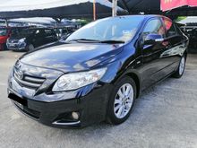 2009 Toyota Corolla Altis 1.8 E Spec (A) B.List 5k Muka Car World King - Low Mileage, Cheapest in Twon