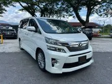 2012 Toyota Vellfire 2.4 ZG MPV GOLDEN EYE