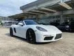 Recon 2019 Porsche 718 2.0 Boxster Convertible ( HIGH SPEC WITH SPORT CHRONO + PDK + SPORT EXHAUST) - Cars for sale